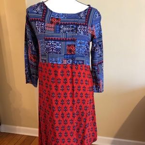 Trendy Dress with slant bottom